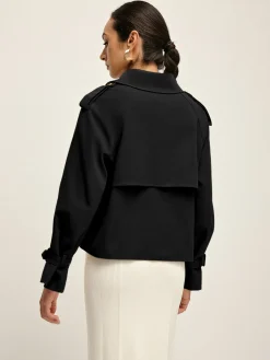 COMMENSE Breasted Lapel Trench Coat* Outerwear|Coats