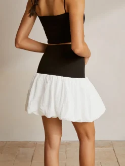 COMMENSE Bubble Two-Tone Tube Top* Tank Tops & Camis|Tops