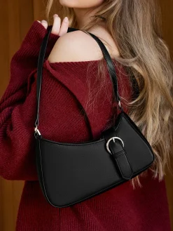 COMMENSE Buckle Belt-Design Armpit Bag* Bags|Accessories