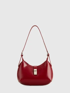 COMMENSE Buckle Strap Zipper Crescent Bag* Bags|Accessories
