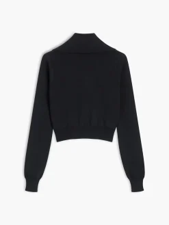 COMMENSE Buckle Up Long Sleeve Knit Top* Sweater Tops|Sweaters & Cardigans