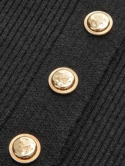 COMMENSE Button Down Skinny Knit Top* Sweater Tops|Sweaters & Cardigans