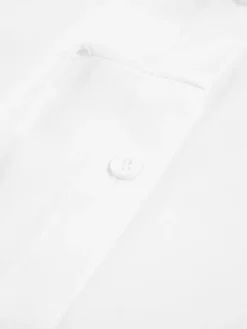 COMMENSE Button Down Tied Long Shirt* Blouses & Shirts|Tops