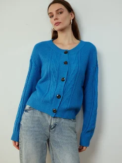 COMMENSE Button Down Twist Thin Cardigan* Cardigans|Sweaters & Cardigans