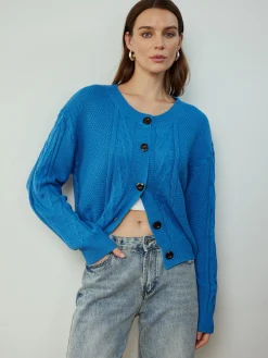 COMMENSE Button Down Twist Thin Cardigan* Cardigans|Sweaters & Cardigans