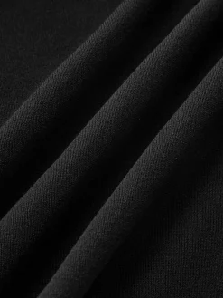 COMMENSE Button Front Contrast Binding Sleeveless Skirt Set* Skirt Sets|Long Sleeve Sets