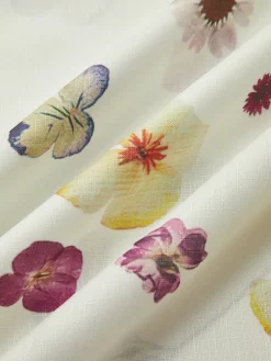 COMMENSE Button Print Straight Skirt* Skirts|Bottoms