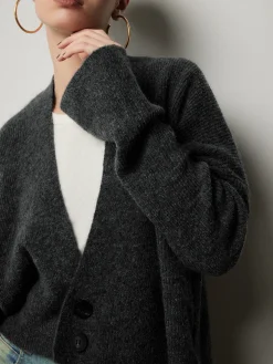 COMMENSE Buttoned Slouchy Cardigan* Cardigans|Sweaters & Cardigans
