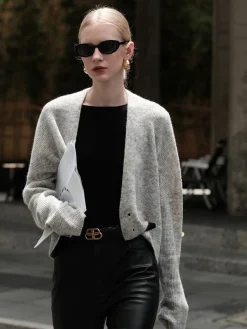 COMMENSE Buttoned Slouchy Cardigan* Cardigans|Sweaters & Cardigans