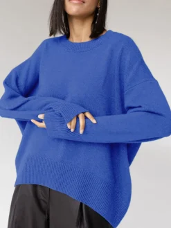COMMENSE Candyfloss Oversized Pullover Sweater* Sweater Tops|Sweaters & Cardigans