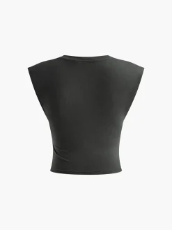 COMMENSE Cap Sleeve Tank Top* Tank Tops & Camis|Tops