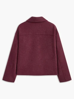 COMMENSE Cargo Tweed Polo Jacket* Outerwear|Jackets