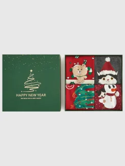 COMMENSE Cartoon Christmas Gift Box With Socks* Socks & Tights|Accessories