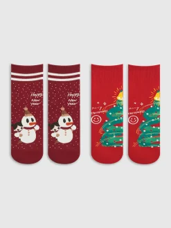 COMMENSE Cartoon Christmas Gift Box With Socks* Socks & Tights|Accessories