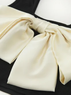 COMMENSE Casual Bow Tank Top* Tank Tops & Camis|Tops