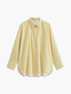 COMMENSE Casual Long Sleeve Striped Shirt* Blouses & Shirts|Tops