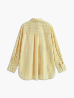 COMMENSE Casual Long Sleeve Striped Shirt* Blouses & Shirts|Tops