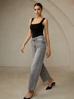 COMMENSE Casual Plain Tank Top* Tank Tops & Camis|Tops