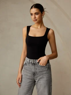 COMMENSE Casual Plain Tank Top* Tank Tops & Camis|Tops