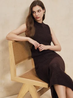 COMMENSE Casual Solid Sweater Skirt* Skirts|Knitwear