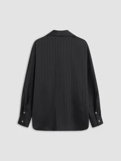 COMMENSE Charlotte Oversized Button Up Collared Shirt* Blouses & Shirts|Tops