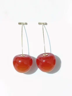 COMMENSE Charming Cherry Earrings* Earrings|Accessories