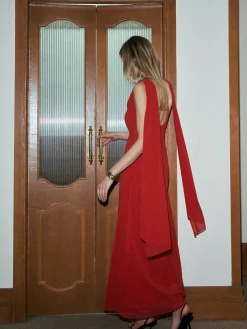 COMMENSE Chiffon Cowl Neck Backless Dress* Cocktail & Party Dresses|Summer Dresses