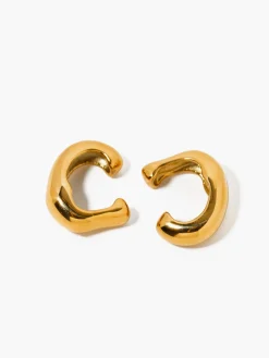 COMMENSE Chunky Hoop Ear Cuff* Earrings|Accessories