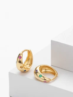 COMMENSE Chunky Hoop Earrings* Earrings|Accessories
