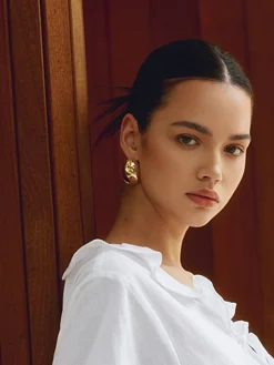 COMMENSE Chunky Teardrop Statement Earrings* Earrings|Accessories