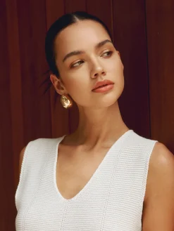 COMMENSE Chunky Teardrop Statement Earrings* Earrings|Accessories