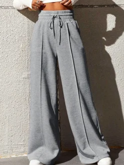 COMMENSE City Walk Wide Leg Sweatpants* Wide Leg|Pants