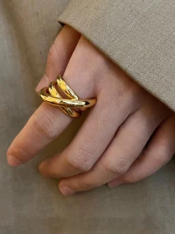 COMMENSE Classic Multilayer Ring* Rings & Bracelets|Accessories