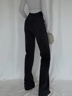 COMMENSE Classic Straight Leg Jeans* Jeans|Pants
