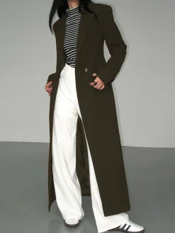 COMMENSE Collar Pocket Blazer Coat* Outerwear|Blazers