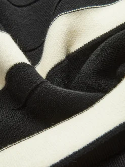 COMMENSE Color Block Knit Midi Skirt* Skirts|Knitwear