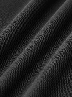 COMMENSE Color Block Pleated Panel Polo Dress* Dresses