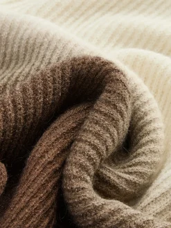 COMMENSE Color Block Ribbed Sweater* Sweater Tops|Sweaters & Cardigans