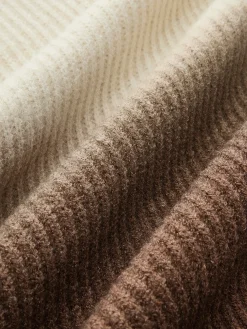 COMMENSE Color Block Ribbed Sweater* Sweater Tops|Sweaters & Cardigans