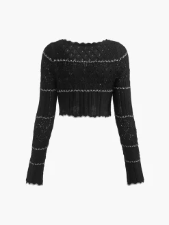 COMMENSE Contrast Binding Knit Cardigan* Cardigans|Sweaters & Cardigans