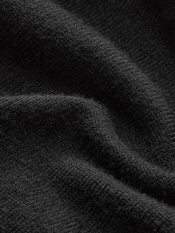 COMMENSE Contrast Binding V-Neck Knit Jumpsuits* Black Dresses|Jumpsuits & Rompers