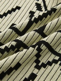 COMMENSE Contrast Knit Vest* Sweater Vests|Sweaters & Cardigans