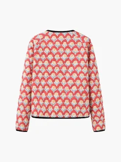 COMMENSE Contrast Piping Lace Up Jacket* Outerwear|Jackets