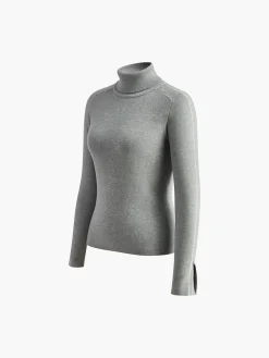 COMMENSE Contrast Piping Turtleneck Sweater* Sweater Tops|Sweaters & Cardigans
