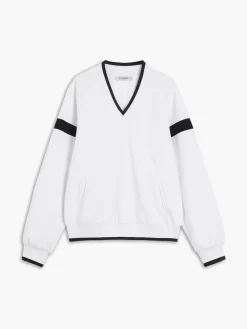 COMMENSE Contrast Trim Oversized Sweatshirt* Sweatshirts & Hoodies|Tops