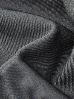 COMMENSE Contrast Trim Pleated Draped Pants* Pants|Bottoms