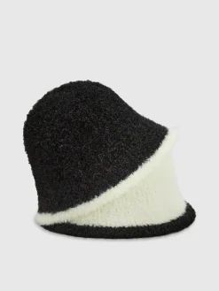 COMMENSE Contrast Trim Plush Bucket Hat* Hair Claws & Hats|Accessories