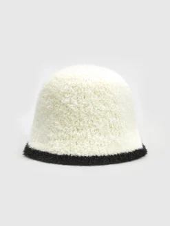 COMMENSE Contrast Trim Plush Bucket Hat* Hair Claws & Hats|Accessories