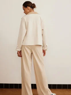 COMMENSE Corduroy High-Waist Wide Leg Pants* Wide Leg|Pants