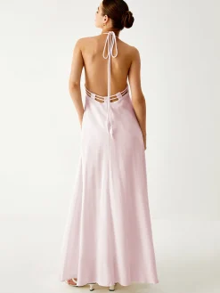 COMMENSE Cotton & Linen Cami Long Dress* White Dresses|Cocktail & Party Dresses